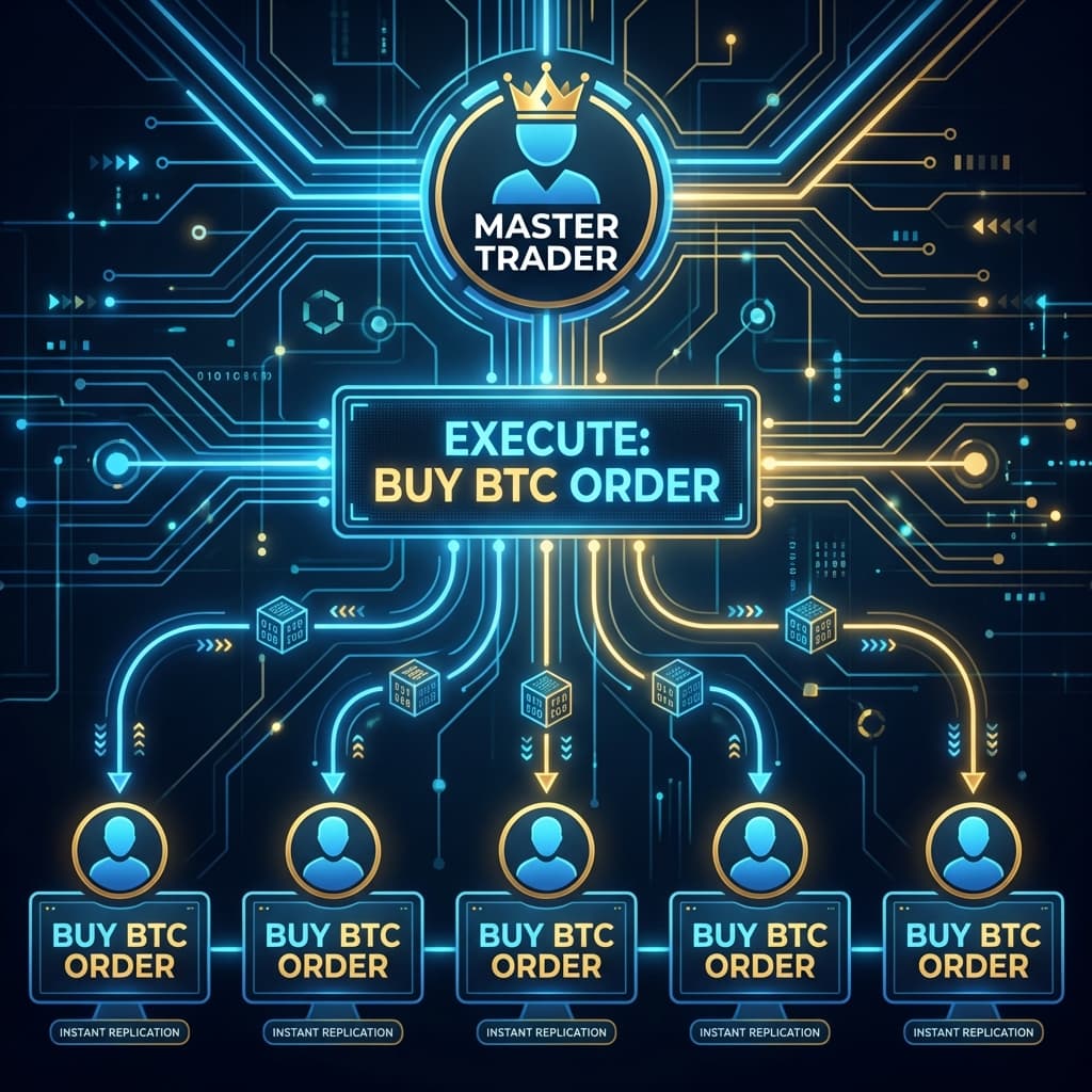 跟單交易複製流程圖