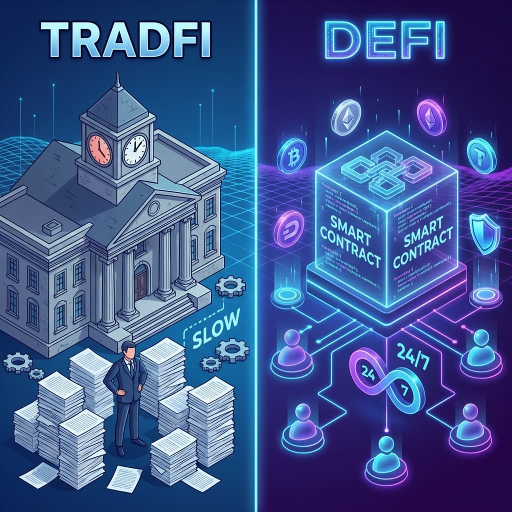 DeFi vs TradFi